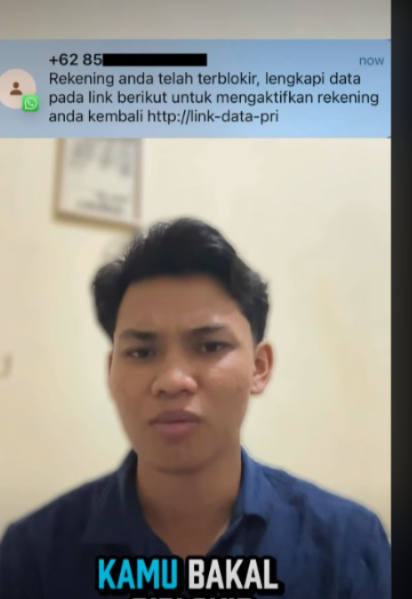 Putu Dhivana Putra Tangkas Kori Agung (Waspada Phising)